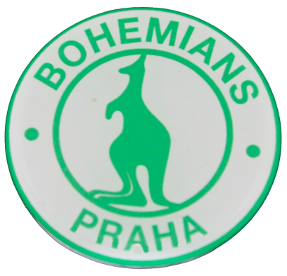 5303-magnet znak bohemians praha 1905